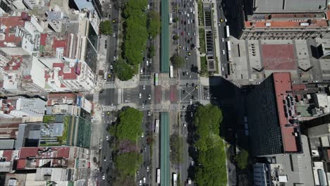 El-Corazón-De-La-Ciudad-De-Buenos-Aires,-Argentina