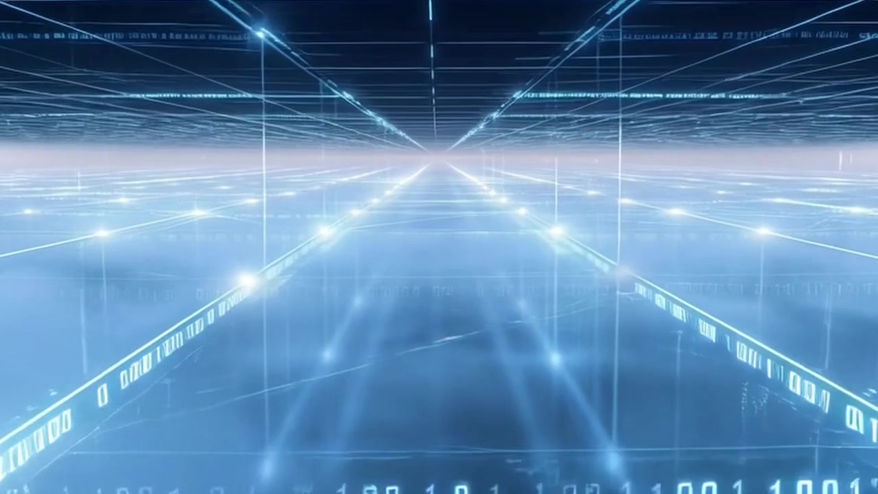 Digital Data Streams Flowing Through a Virtual Network Grid