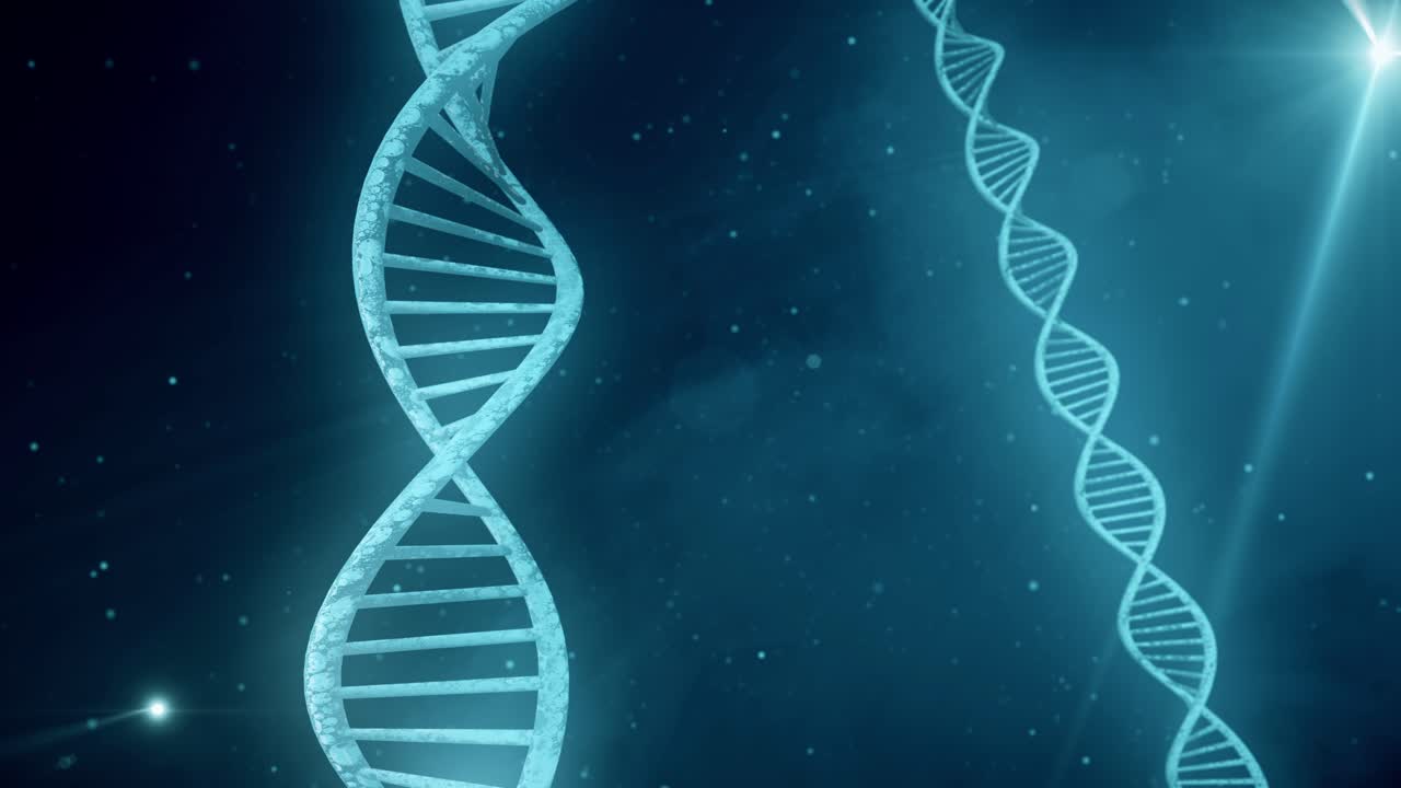 visualización de doble hélice de adn