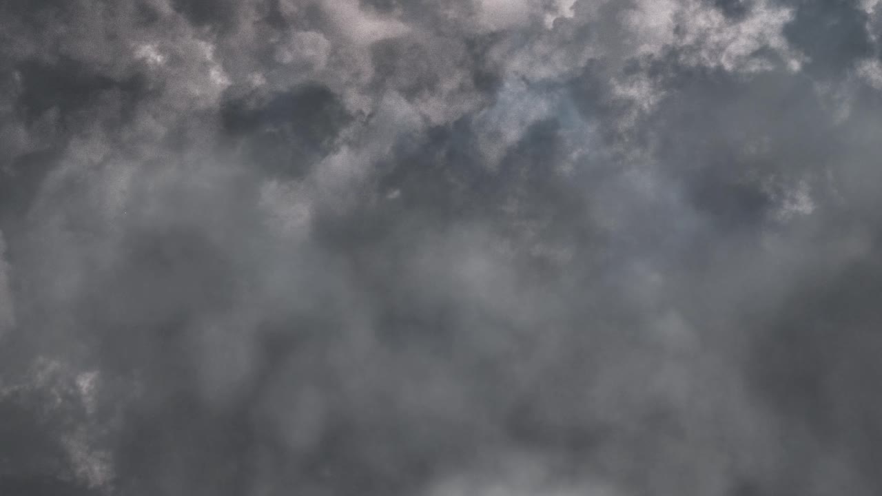 dark Cloud with storms 4k