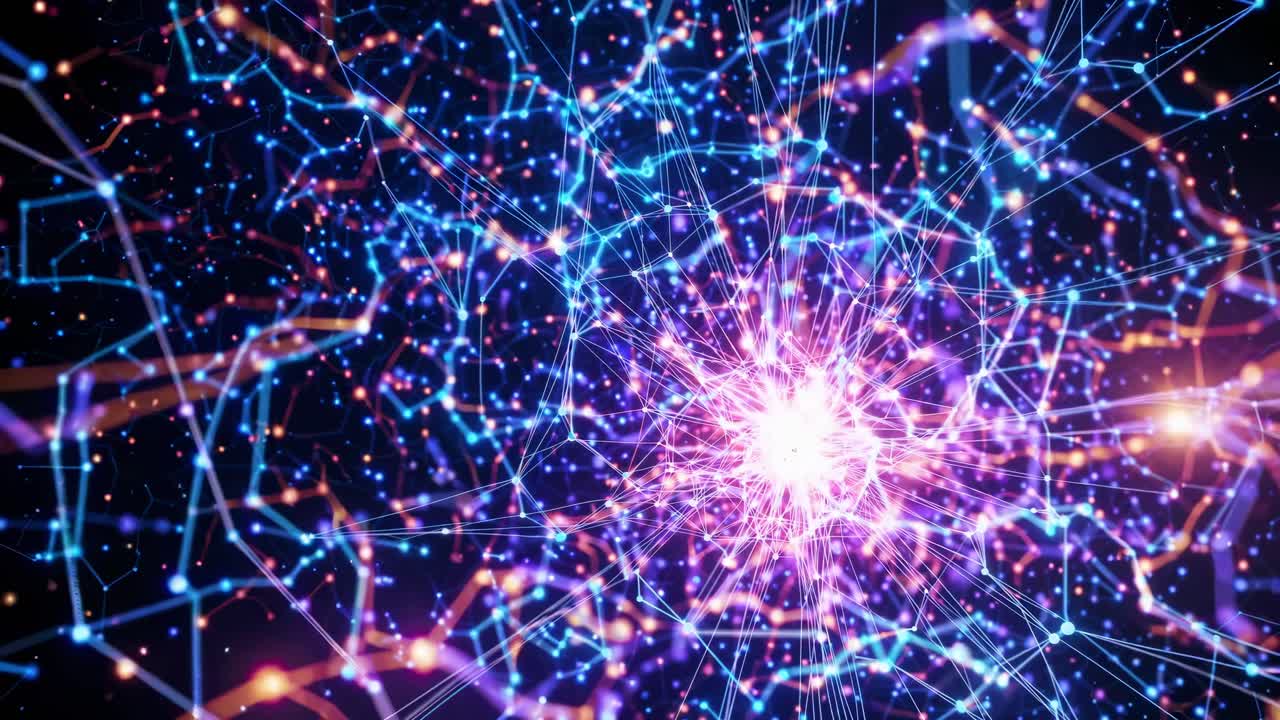 visualización de la red abstracta