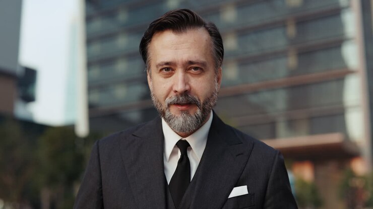 Portrait of a Professional Businessman in an Urban Setting