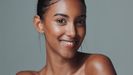 beautiful smiling woman portrait
