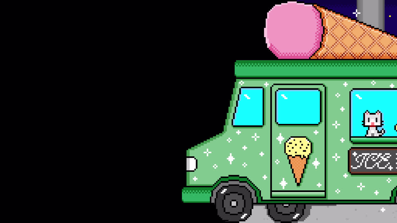 Pixel ice wagon Night Transitions. 1080p - 30 fps - Alpha Channel (4).mov