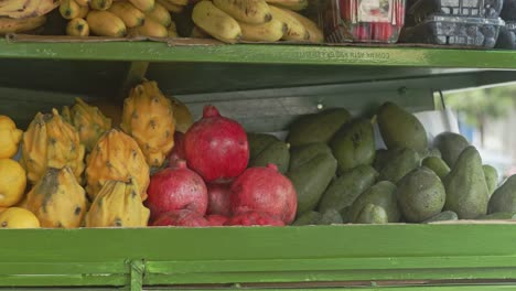 Pitaya,-Avocado-and-pomegranate---4k