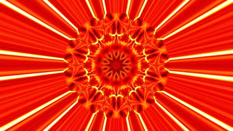brillan brillantemente que regulan movimientos sutiles con rayas de colores en un fondo rojo