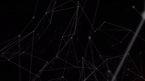 animation of network of connections over black background