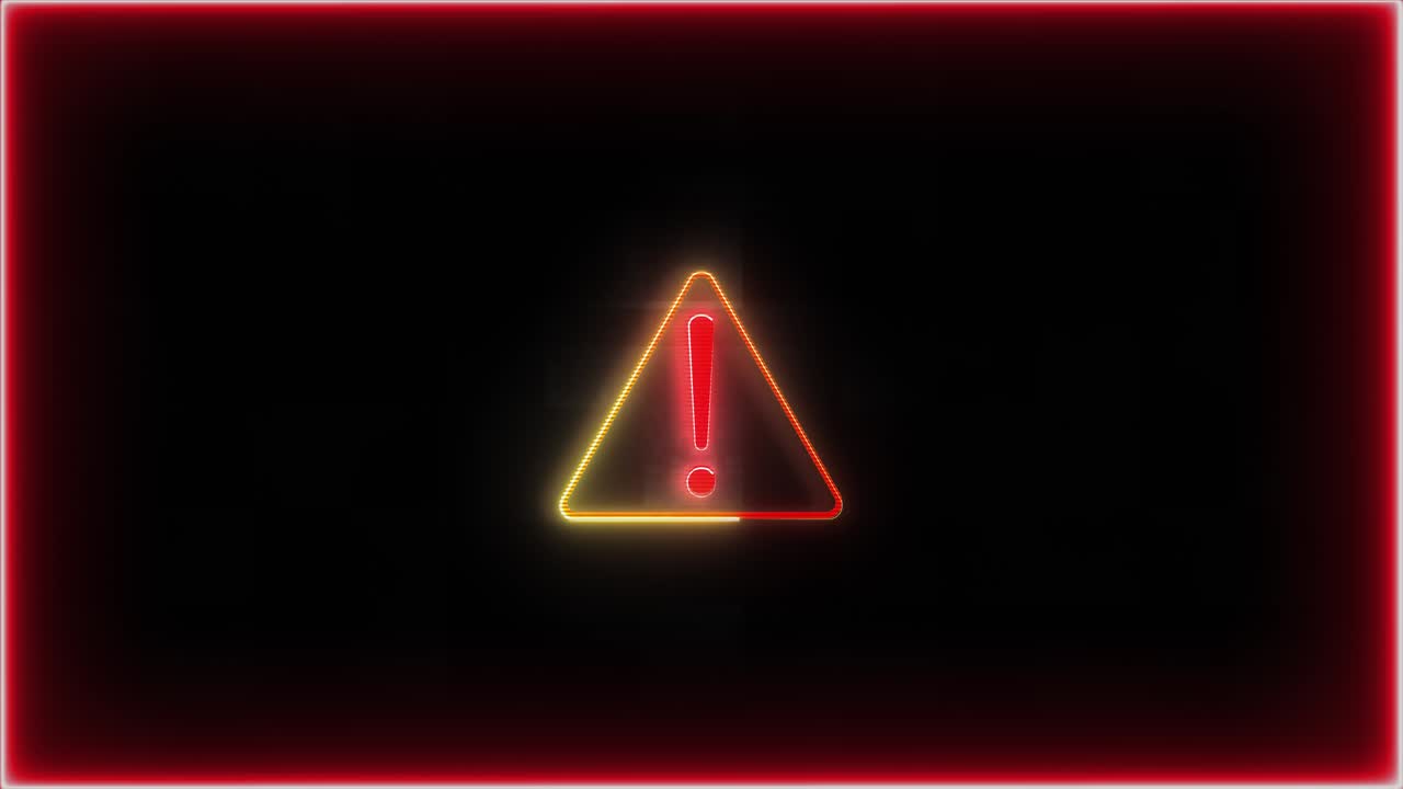 Cyber attack error warning computer protection safety internet security background privacy in