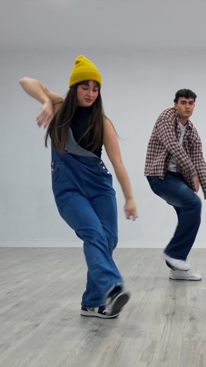 Dancing in a Dance Studio