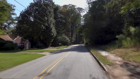 southwest, atlanta, back street, trees, long road, mid day, drive, ride, scenery, cruise, city, traffic, cars, parking lot ,neighborhood