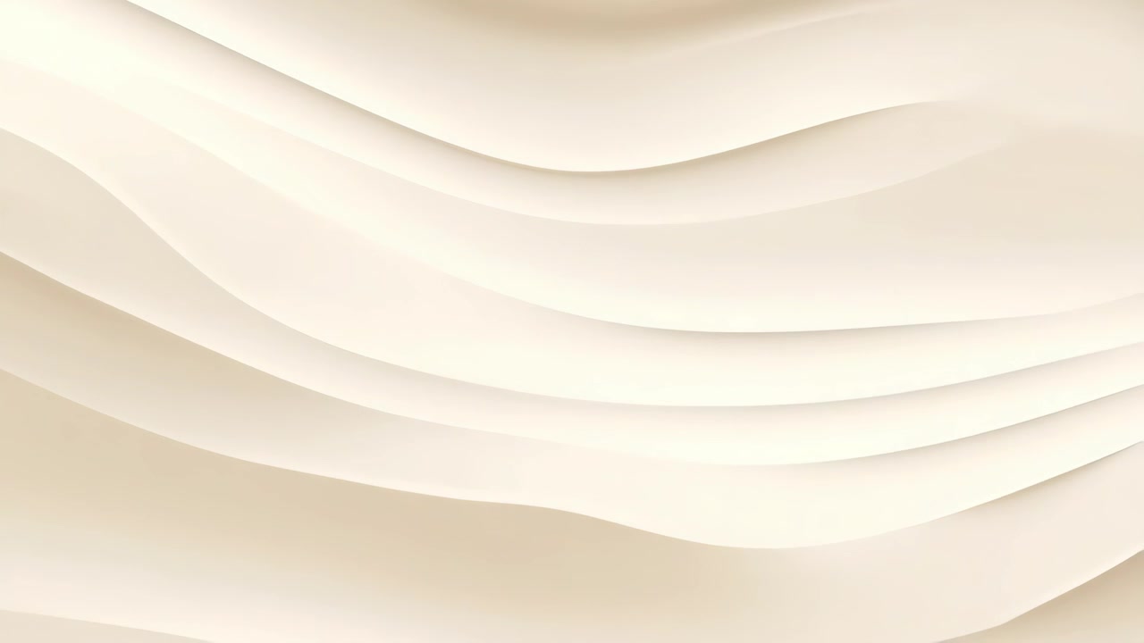 Abstract Background with Soft Beige Wavy Layers