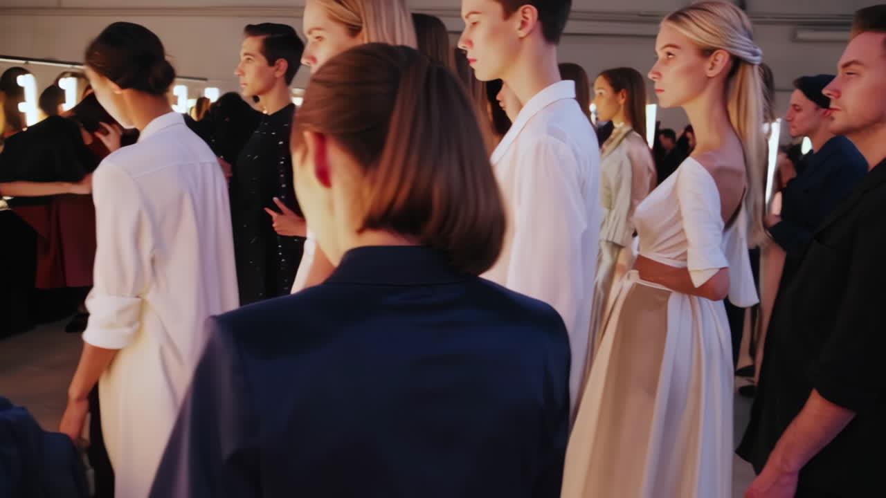 Fashion Show Backstage