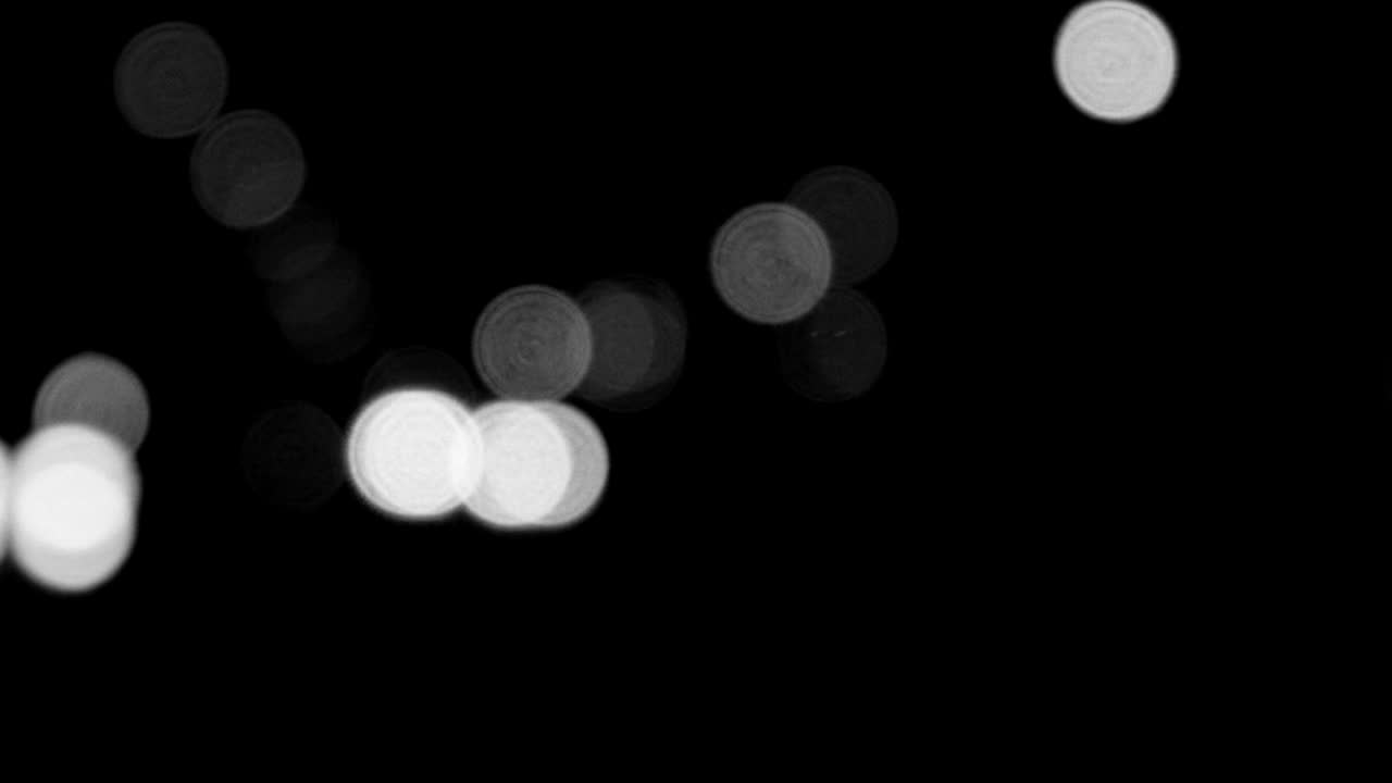 movimento notturno urbano bokeh