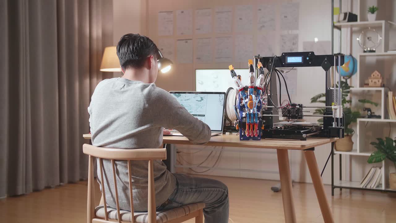 가정에서 3d 디자인 및 인쇄