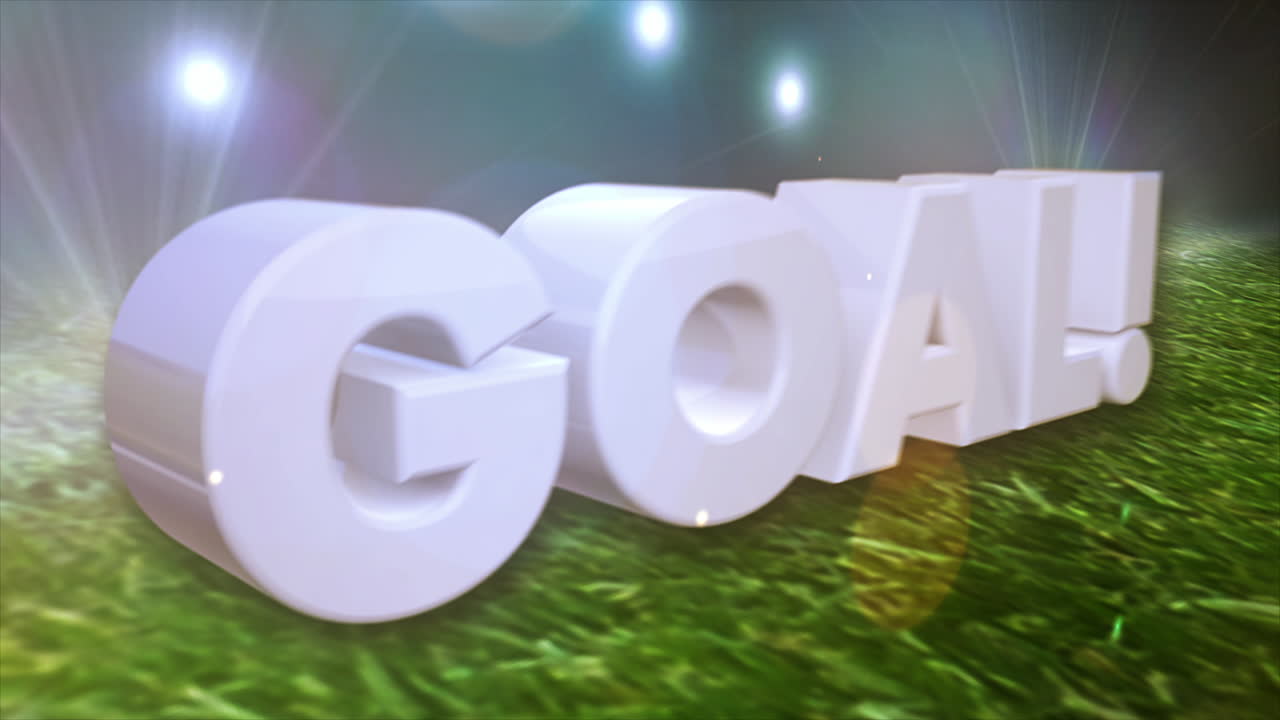 An exciting 3D render of &amp;quot;GOAL