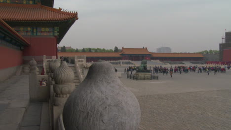 Detalle-Arquitectónico-De-La-Ciudad-Prohibida-En-Beijing,-China