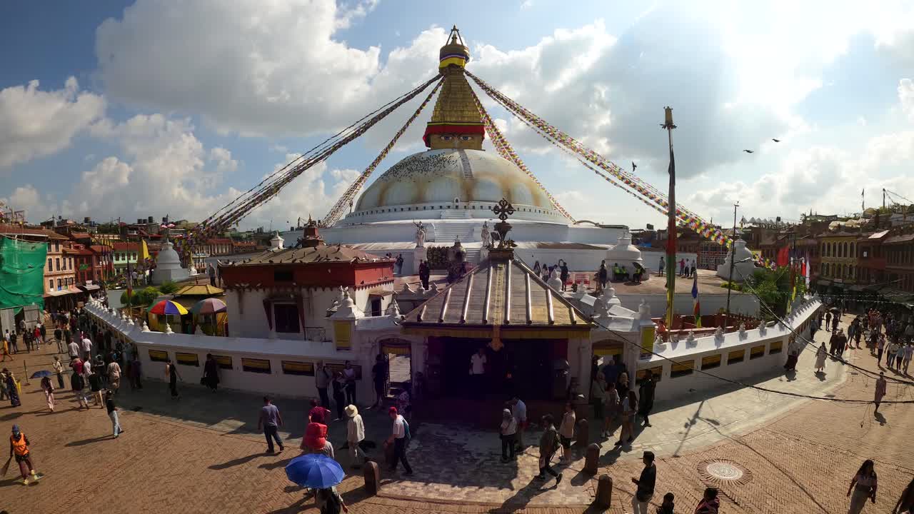 Boudhanath Stupa in Kathmandu, Nepal