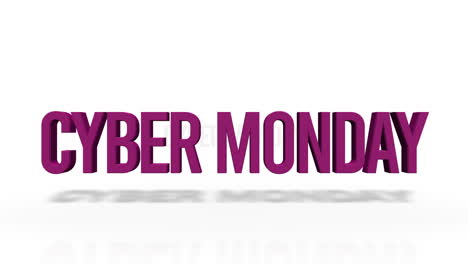 Rolling-Cyber-Monday-text-on-fresh-white-gradient