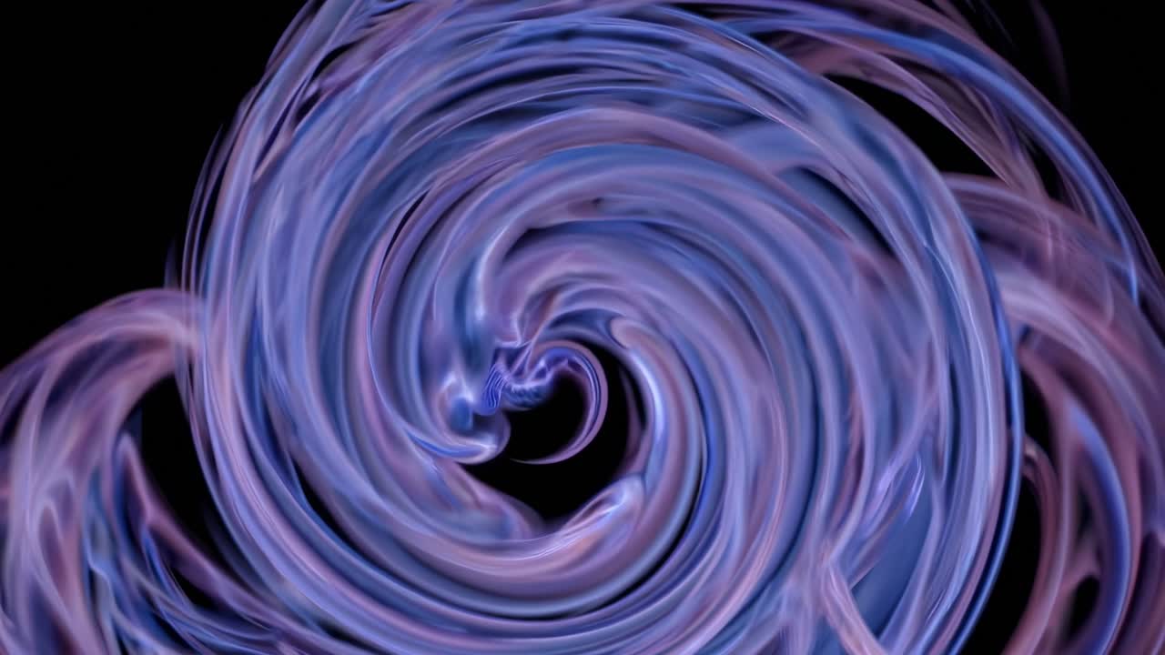 Abstract image featuring a swirling purple pattern against a dark background creating a dynamic visual effect