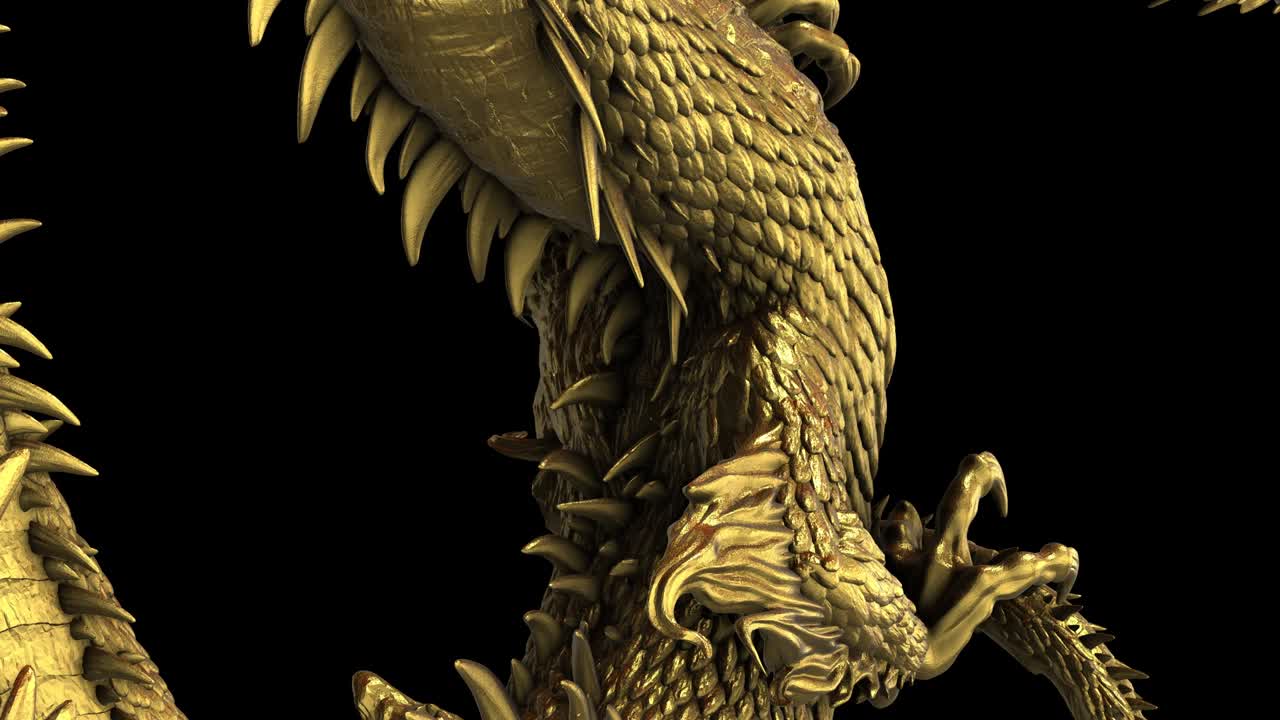 골드 드래곤 - 회전 루프