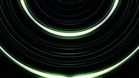 rutas de luz circulares abstractas