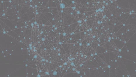 Animation-of-network-of-connections-over-dark-background