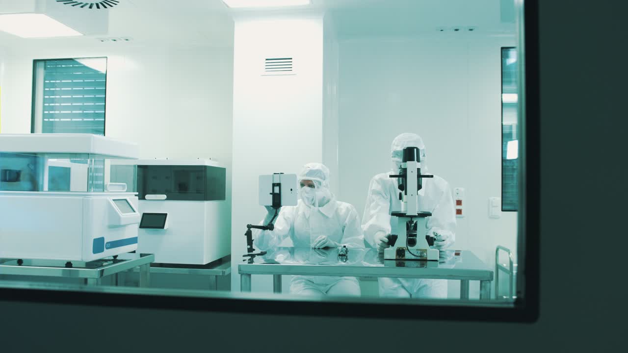 실험실의 디지털 기술