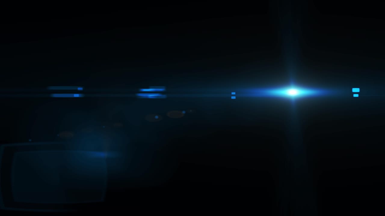 Sovrapposizione Flare Lente 4K