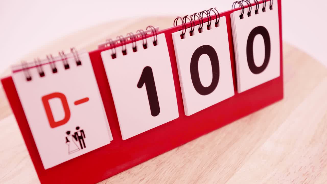 calendario del día d - calendario de cuenta regresiva