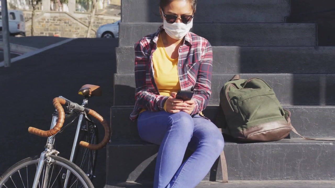 Montage of Diverse Young People in Urban Settings with Graphic Transitions