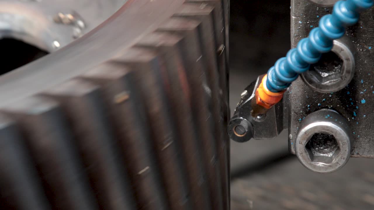 industria trabajo de engranajes de corte de máquinas de torno y fresado