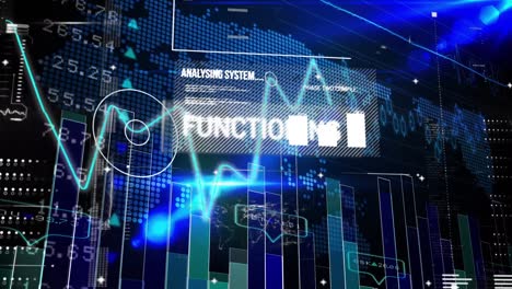 Animation-Der-Datenverarbeitung-Auf-Schwarzem-Hintergrund