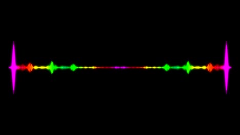 abstract audio visualizador ecualizador. telón de fondo de la ilustración digital