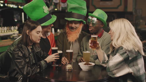 people in costumes on st patricks day
