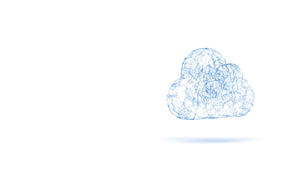 símbolo de computación en la nube