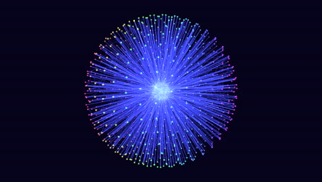 Celestial circle with dots intricate pattern of lines and dots resembling a planetary system