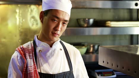 chef working in a restaurant