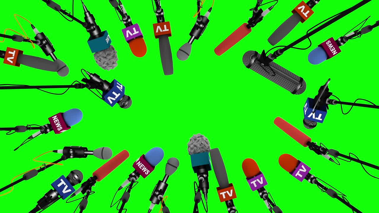 그린 스크린에서  폴 마이크, 3d 애니메이션