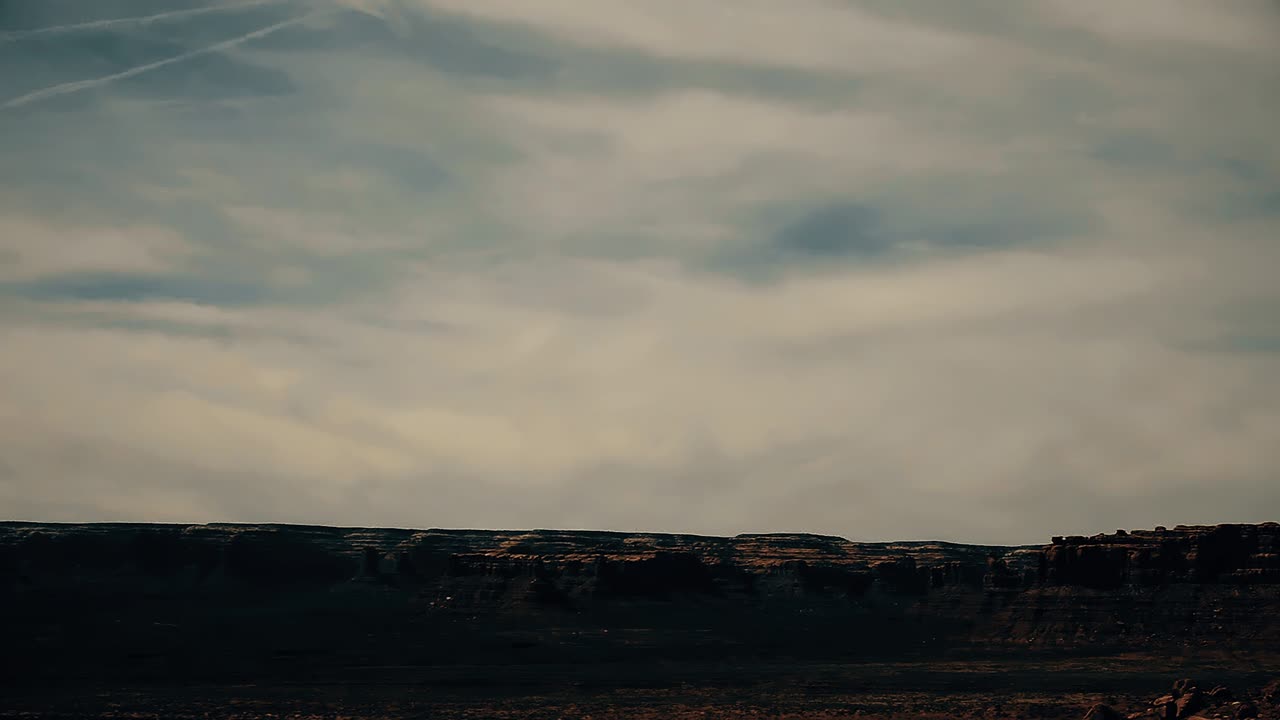 핵폭탄 시험 스 비디오의 복합 컬러 영상