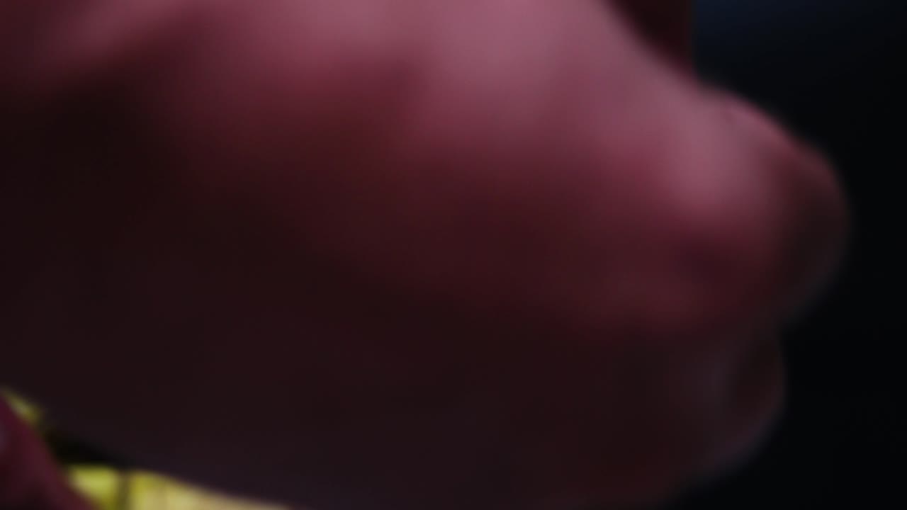 close up of peeling a banana ultra HD