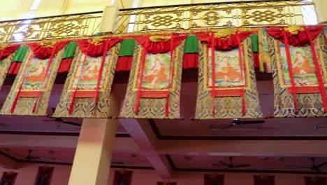 buddhist monastery inside view at morning from different angle video is taken at manali himachal pradesh india on mar 22 2023