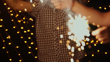 night party with friends