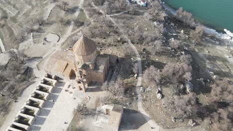 iglesia armenia en la isla