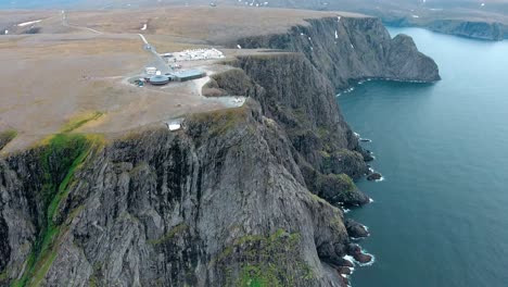 cabo norte (nordkapp) en el norte de noruega.