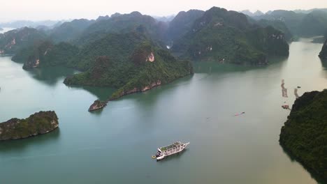 drone footage of vietnam during the wet season