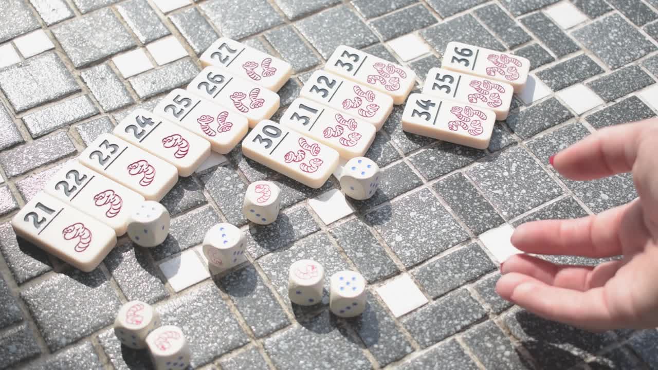 게임 피코미노를 하는 사람 의 영상