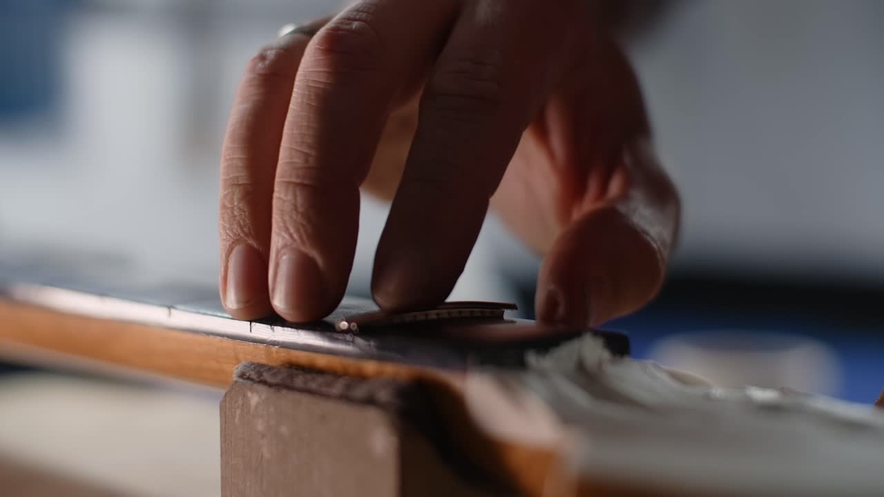 Guitar Neck Repair in Progress