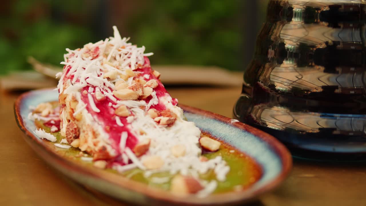 Delicious Dessert on a Plate