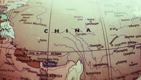 map of china and surrounding regions