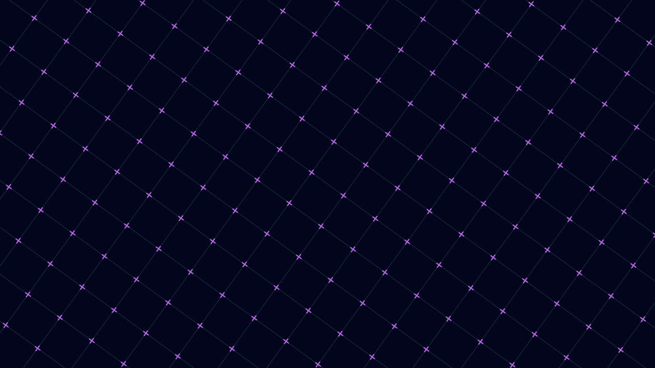 검은 바탕에 활기찬 녹색 점 그리드